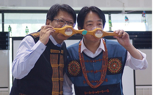 賴清德和潘孟安同喝「海誓山盟」酒   宣稱：是好朋友啊！