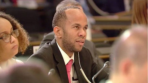 聖文森衛生部長布朗 曾在WHA為台仗義執言令人動容