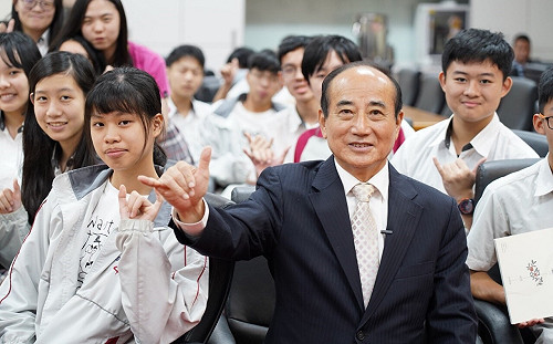 王金平：太陽花學運圓滿落幕  就是民主的進步