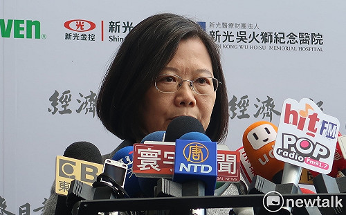 反擊柯P「什麼都不要講」 蔡英文：做總統不能讓國際誤判