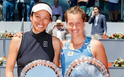 網球／重奪法網金盃　謝淑薇組合女雙今晚爭8強門票