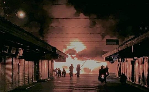 花蓮東大門夜市火災　初步排除人為縱火因素