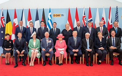 諾曼第登陸75周年 各國領袖齊聚宣言護和平不讓二戰重演