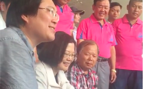 被問是否與賴清德修補關係 小英：網還沒有破