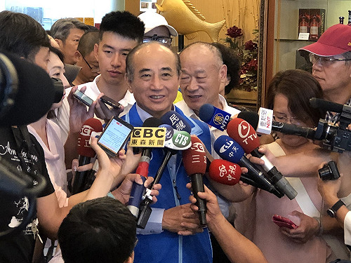 集合三山造勢幹部與韓互別苗頭 王金平:都是我的朋友