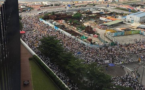 香港反送中大罷工  全球一齊聲援力挺