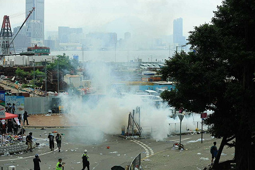 反送中演變成港警鎮壓 韓國瑜籲港暫緩立法多溝通