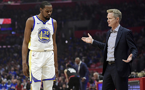 NBA／KD跟腱大傷　勇士主帥：本應阻止他上場(影)