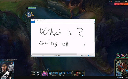 《英雄聯盟》Pro View被玩壞！推銷、小畫家樣樣來