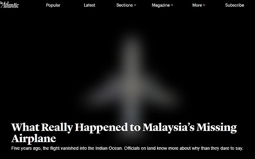 最後的晚安  馬航MH370機長爆急升4萬呎高空殺238人