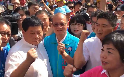 韓國瑜台中造勢前先拜會地方人士搏感情　顏、張兩家說法兩樣情