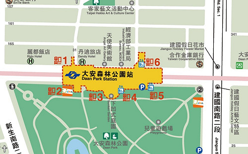 台北捷運出口超亂？編號其實有原則：以「逆時針」排列