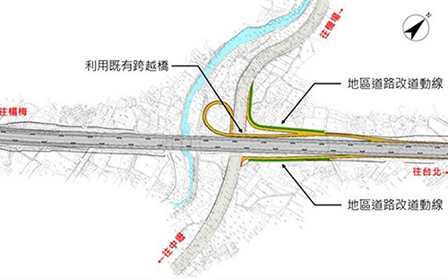 政院核定中豐交流道增設案  桃市府：第一期先闢建北向匝環道