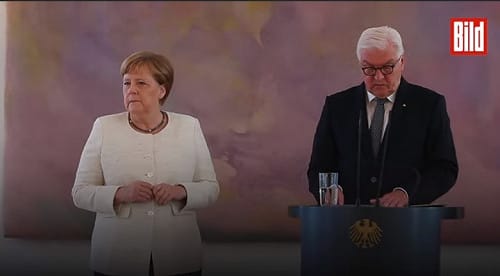 （影）真沒事？梅克爾10天內2度被拍到身體猛顫抖