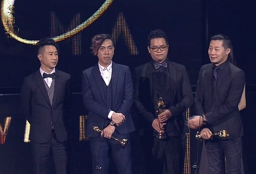 金曲》閃靈奪最佳樂團 Freddy領獎:香港加油