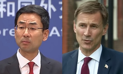 英籲信守港移交聯合聲明  中國回嗆已履行完畢無權干預