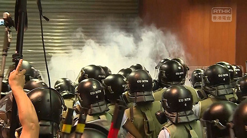 港警譴責非法入侵  不排除短時間內武力清場