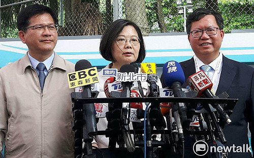 反駁郭台銘綁樁說  蔡英文：前瞻計劃是人民的需求