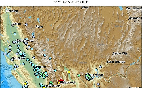 連兩天！6.4強震之後  7.1地震再襲美國南加州