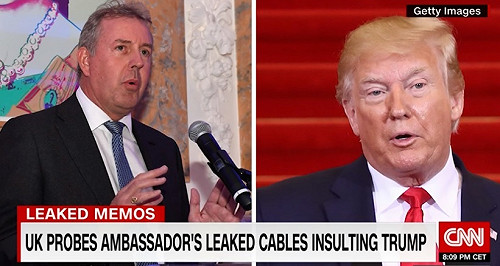 英國密電又外洩  稱川普在給歐巴馬難堪