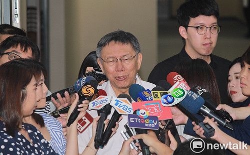 林飛帆接民進黨副秘書長  柯文哲：畢業了總是要找工作