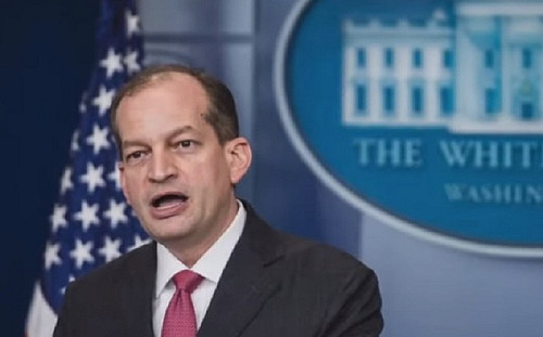 捲入富豪性侵醜聞　美勞工部長辭職下台