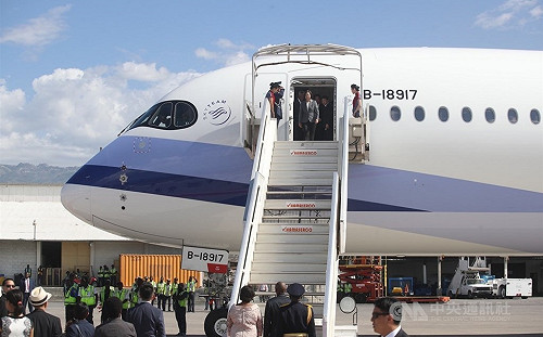 抵海地訪問 總統:兩國推電網系統計畫創三贏