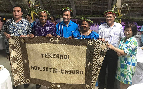 慶祝大洋洲友邦建國40周年  蘇嘉全：協助各項合作、漁業企業化