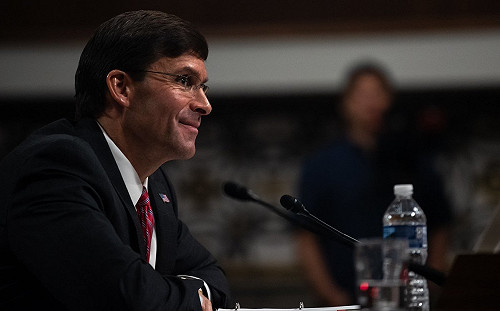 美準國防部長關注中國威脅  稱上任後續挺對台軍售