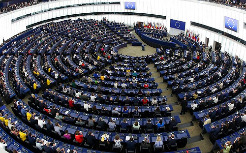 歐洲議會高票通過決議  促與美國合作 降低「台海緊張情勢」