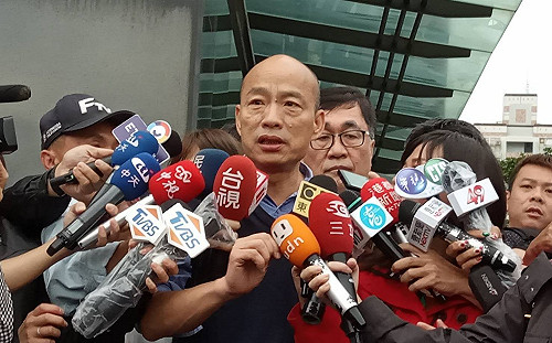 澄清參加「飯局」 韓國瑜：喝一杯水就離開、不是吃香喝辣