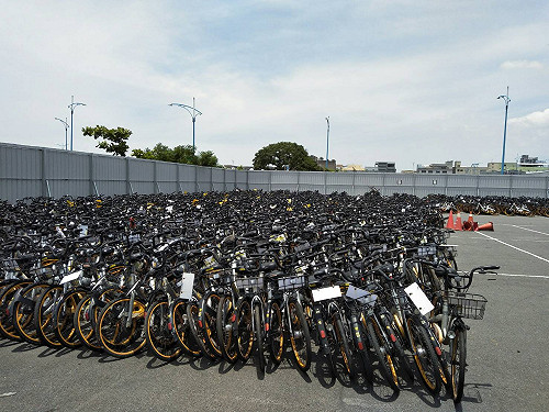 新北市拖吊逾4千輛oBike  業者欠費近千萬