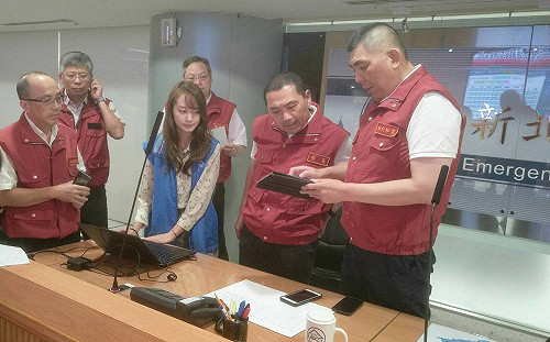 緊盯強降雨致災可能　新北災害應變中心強化三級開設