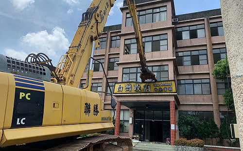 違建！ 台灣民政府龜山總部今拆除