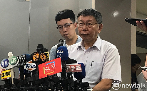 郭台銘幕僚喊話「交朋友」 柯P：說要政治結盟就太嚴肅了