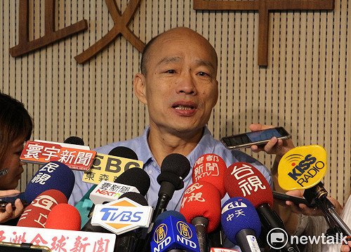 要帶領台灣走光明路！韓國瑜：當作拆炸彈一樣