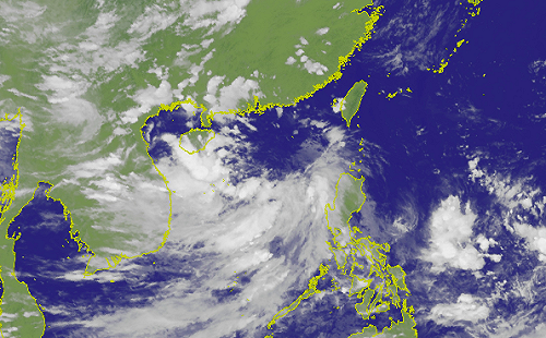 南海低氣壓增強！第7號颱風「薇帕」最快明生成