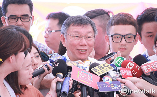 時力「親柯」議員連署挺小英？柯P：離選舉還這麼遠  再講吧！