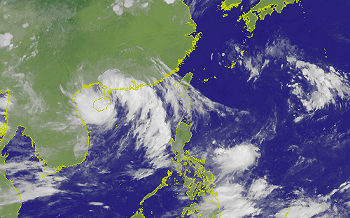 颱風環流影響午後有雨！菲律賓低壓是否成颱仍需觀察