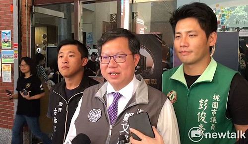 不受韓國瑜桃園造勢影響 鄭文燦市政行程滿檔