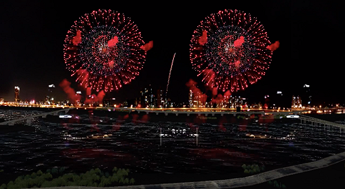 大稻埕煙火秀今晚浪漫登場 周邊交管請注意