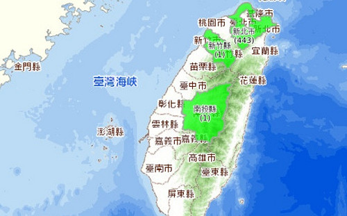 颱風造成基隆8000多戶停電 已全面修復