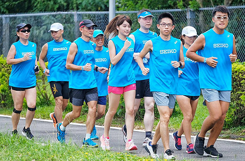 路跑／訓練營最大「嬌」點　虎牙甜心展現路跑魂