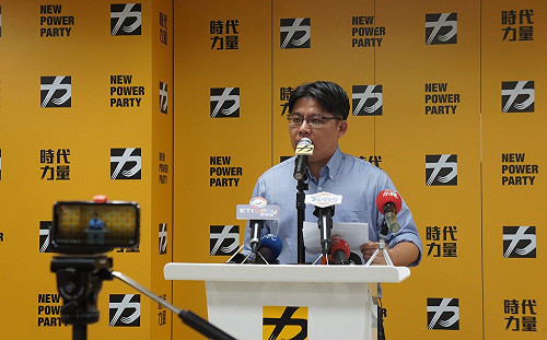 快訊》邱顯智宣布 辭時代力量黨主席