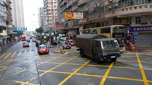 解放軍進城了! 川普沒亂爆料！香港市區驚見軍車