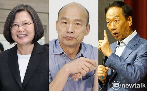 TVBS民調》郭台銘若參選 蔡英文支持度狂掉17% 韓居首