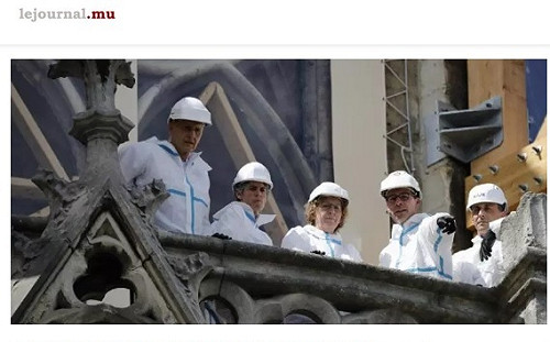 封街清理重金屬污染  巴黎聖母院重建復工