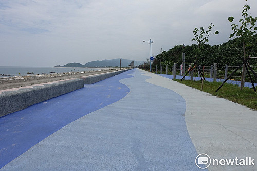 九河局養灘成功  親海自行車道吸睛