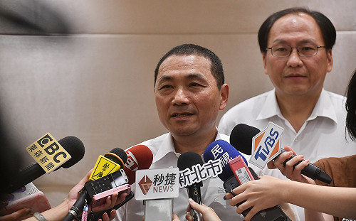 韓國瑜明談能源政策　侯友宜直言：核四是假議題