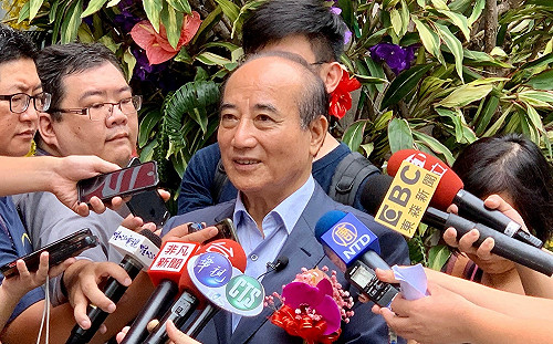 當郭台銘競選主委？ 王金平回：八字還沒「兩撇」